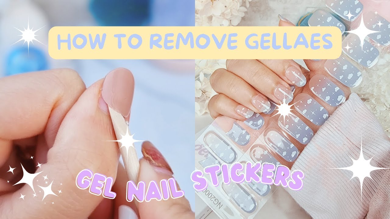 Gel Nail Sticker Starter Kit (FREE UV Lamp With 2 Gel Nail Stickers)