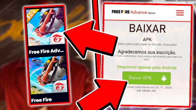 Servidor Avançado Free Fire Julho 2023: Cadastre-se e Baixe 