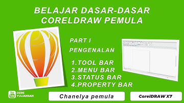 BELAJAR CORELDRAW UNTUK PEMULA