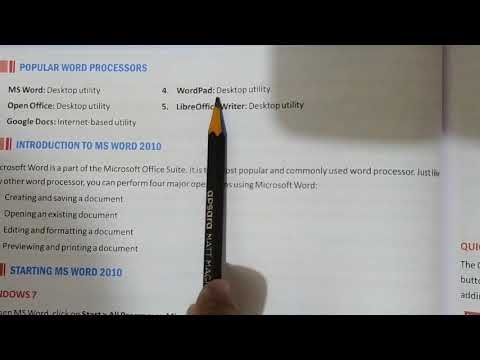 9th computer ch-4 Introduction to word processor unit-3 - YouTube