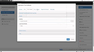 IISOverWeb - Application Pools Management