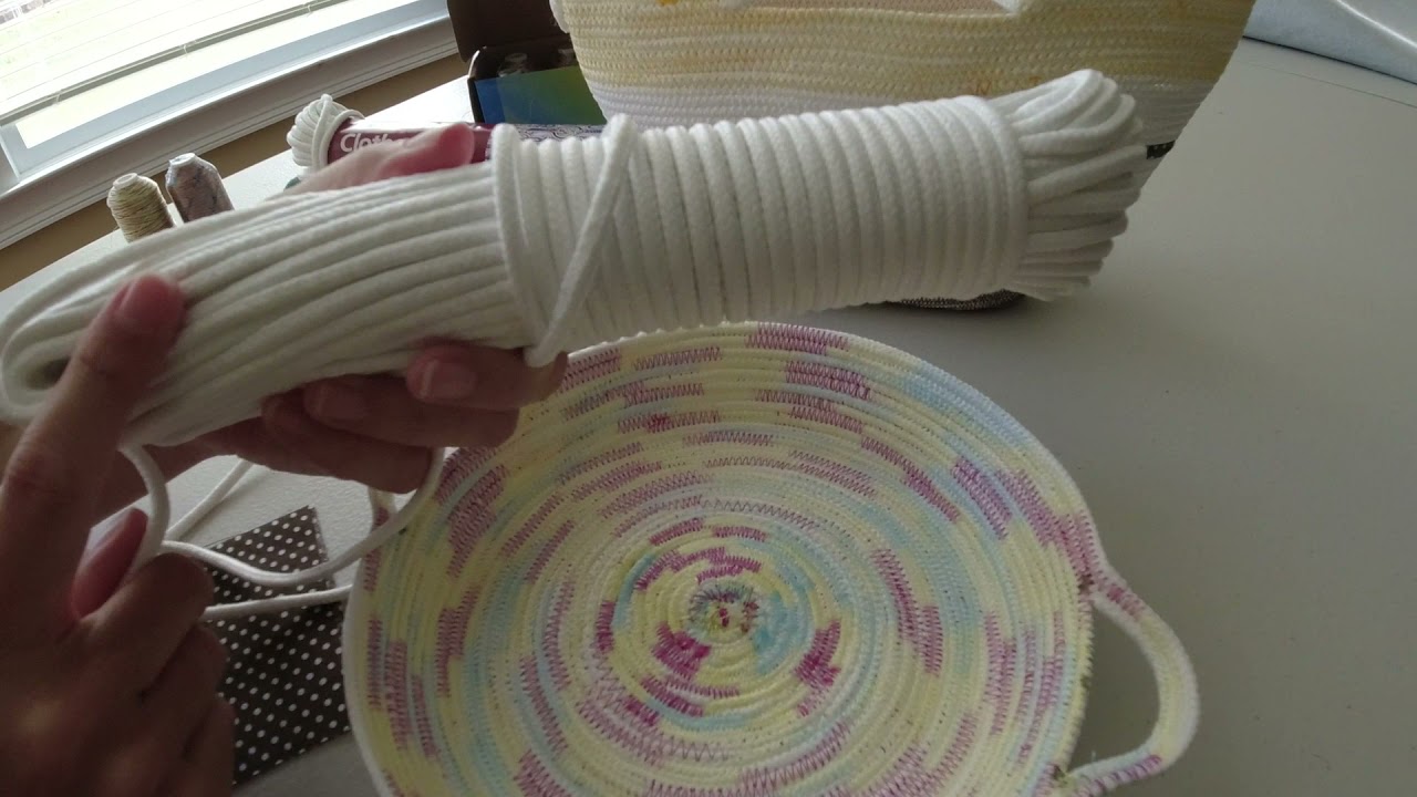 Arte em cordão! Tudo em um só vídeo! Porta-copos, jogos americanos, tapetes, cestas, bolsas!