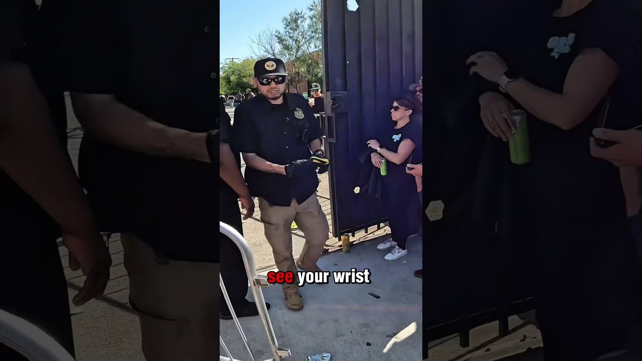 Security Guard Was Cool Losangeles Raw Shorts Viral