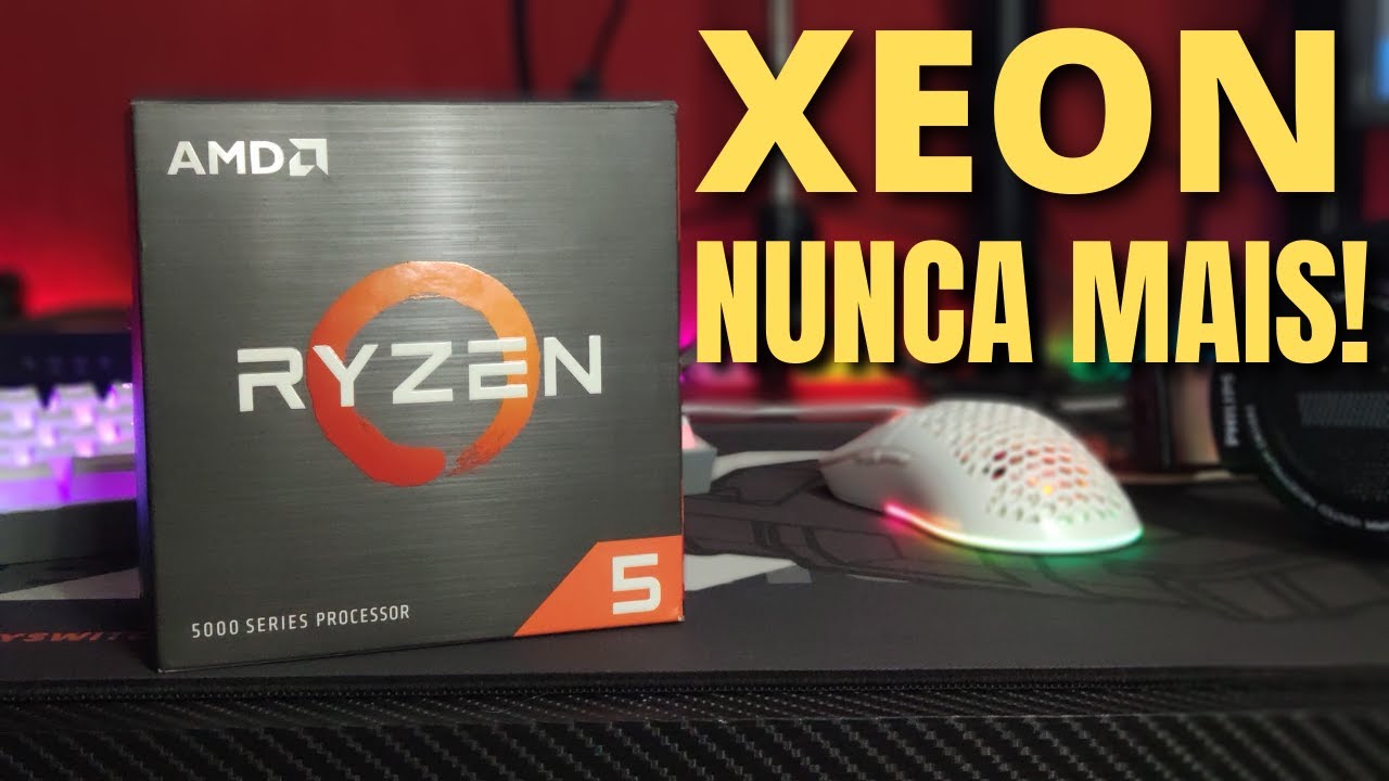 GANHEI UM RYZEN 5 5600X O MELHOR PARA JOGOS, EM TROCA DE ABANDONAR O ...