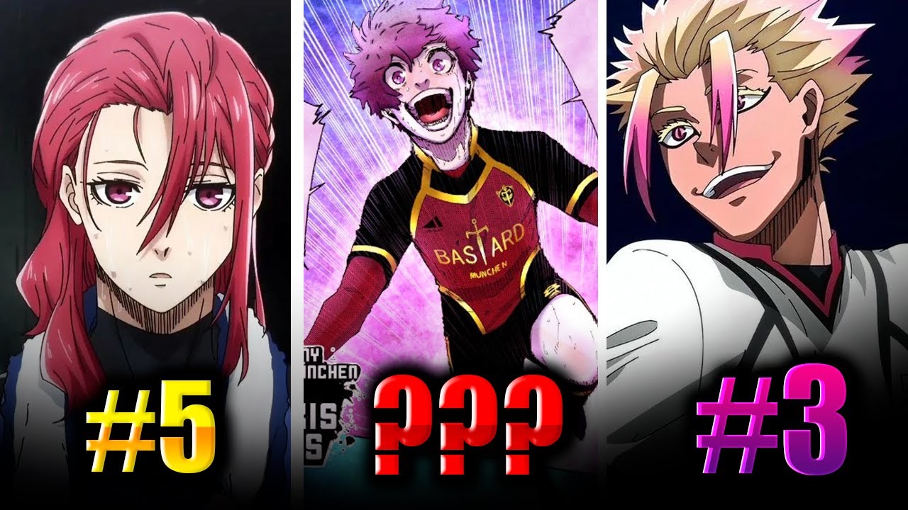 Los PERSONAJES MÁS 🌈 de BLUE LOCK