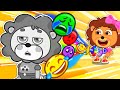 Lion Family | Don&#39;t Stole Emotions! - Funny Stories for Kids About Emotions | Cartoon for Kids