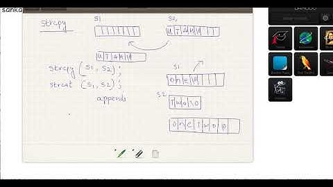string strcpy strcat