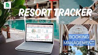 Resort Booking Tracker in Google Sheets (Complete System for Small Resorts!) screenshot 1
