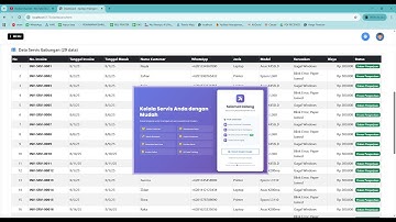 Aplikasi Manajemen servis [AMS] kelola data servis dengan Exel Merge Tool