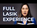 My girlfriend's ENTIRE LASIK EXPERIENCE (All Laser, No Blades) + 1 Year Followup After Surgery