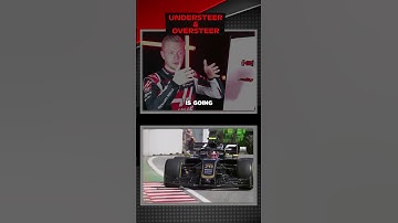 Kevin Magnussen explaining oversteering and understeering