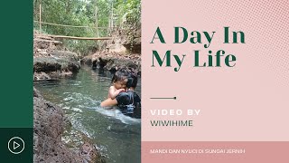 A Day In My Life Mandi Dan Nyuci Di Sungai Jernih Belakang Rumah Srono Banyuwangi Wiwihimevlog