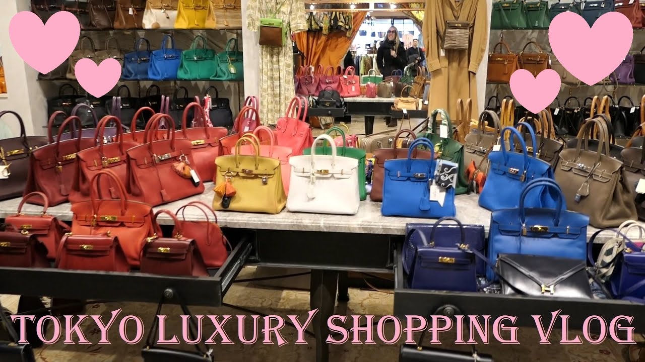 London to Tokyo: Luxury Shopping Vlog Amore - Hermès, Chanel, Louis ...