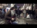Little wing jimi hendrix covered by street guitarist marcello calabrese