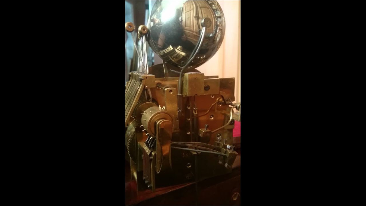 Bracket clock movement with Whittington Chime YouTube