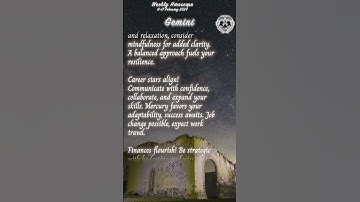 Gemini Astrology Predictions for the week of 18 Feb 2024 #astrology #horoscope #weeklyhoroscope