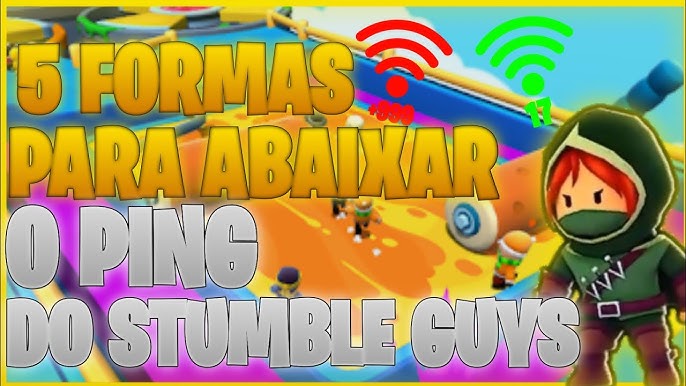 JOGAR SEM TRAVAR! COMO TIRAR o LAG do STUMBLE GUYS no CELULAR 2022 z RODAR  LISO z SEM TRAVAMENTOS 