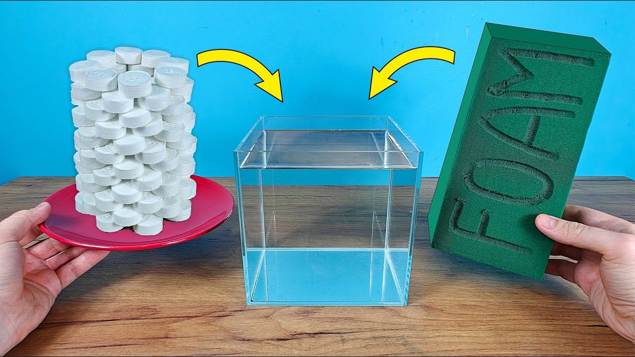 100 Волшебных салфеток или Флористическая губка? Кто впитает больше воды?