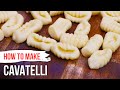 How to Make CAVATELLI PASTA from Scratch