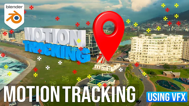 Blender Motion Tracking Step By Step | Add 3D elements to your Footage In Blender 4.1