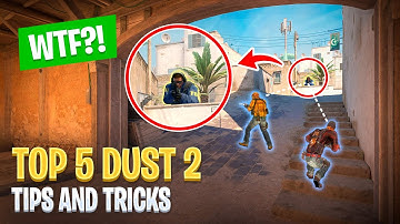 FIVE AWESOM CHEAT TRICKS ON CS2 DUST 2