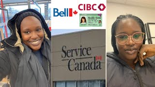 FIRST WEEK IN CANADA | WHAT TO DO ON YOUR FIRST DAY IN CANADA | SIN | BANK ACCOUNT |PHONE NUMBER
