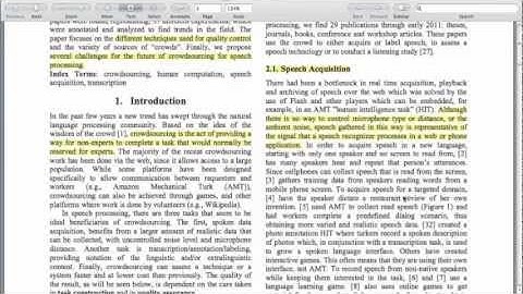 Paperclip: a video clip on the paper "Speaking to the Crowd" Interspeech 2011