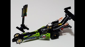 LEGO Technic 42103 Dragster-LEGO Speed Build-LEGO Dragster Rennauto- Drag Yarış Arbası-LEGO 2020