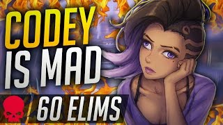 Codey Is Mad - Sick Sombra Gameplay Overwatch