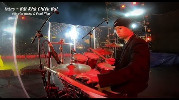 [Drum Cam] Bất Khả Chiến Bại | Văn Mai Hương ft. Ban Nhạc |.drummer Anh Khôi