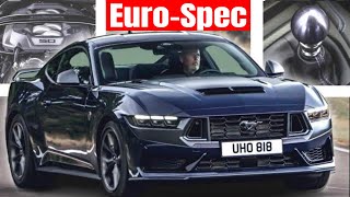 2024 Ford Mustang Dark Horse European Version Revealed