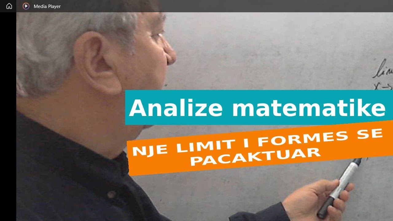 Analize matematike/ Nje limit i formes se pacaktuar