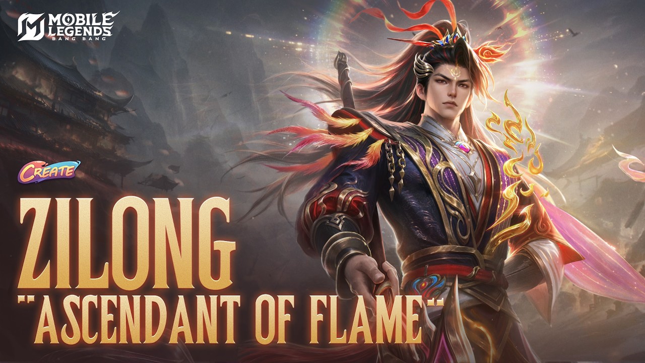 Skin Project Create Zilong Ascendant of Flame Mobile Legends