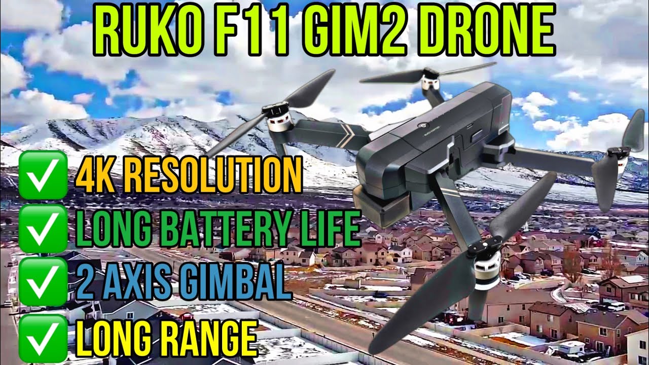 Unboxing An Amazing Drone By Ruko: The F11 GIM2 Is A Great Beginners  Aircraft That Shoots In 4K!!! 