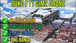 Ruko F11 Gim2 4K drone. Can it compete with DJI? 