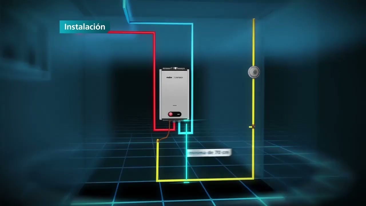 Qué necesitas para la instalación de tu calentador instantáneo? 