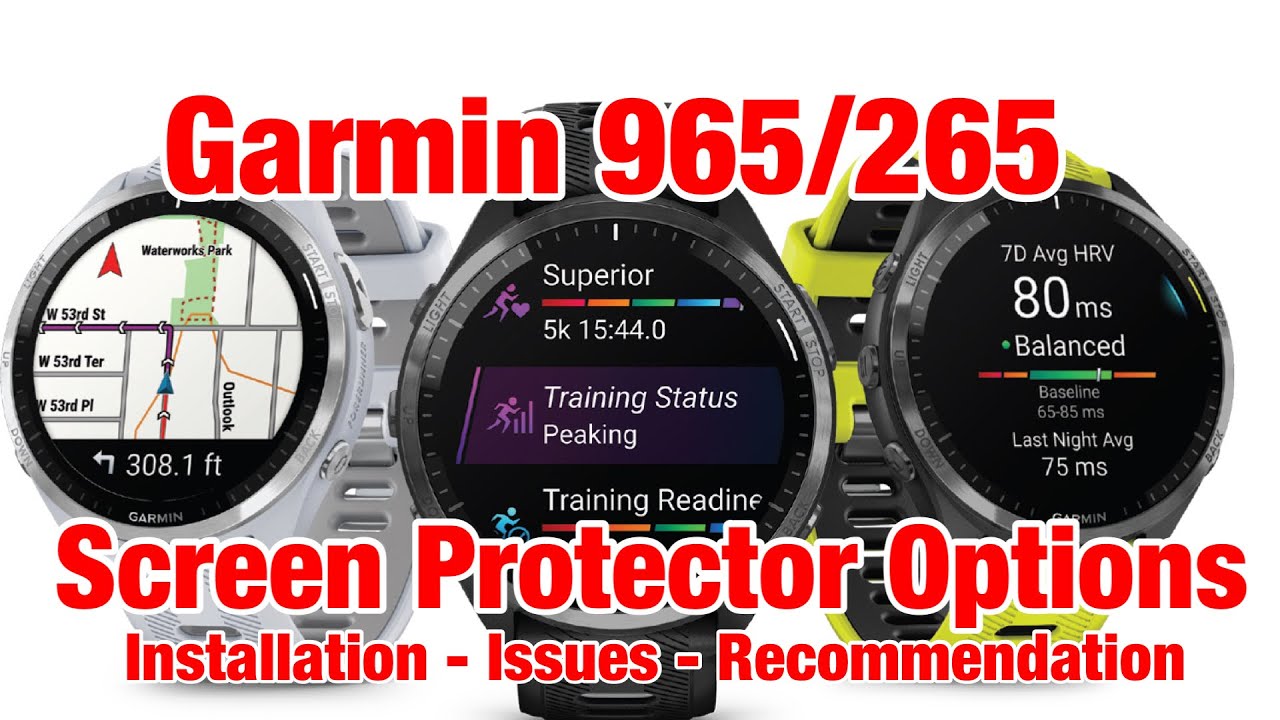 6 Pack) ArmorSuit Screen Protector designed for Garmin Forerunner® 26
