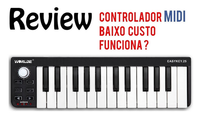 CONTROLADOR MIDI AKAI MPK MINI MK3 REVIEW TOCANDO MICHAEL JACKSON NO TESTE  Billie Jean 