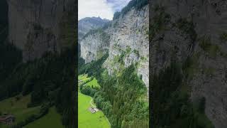 Murren is a village perched high above the lauterbrunen valley. #switzerland #europe #travel #mürren