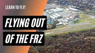 How to Exit the Flight Restricted Zone | College Park Airport FRZ