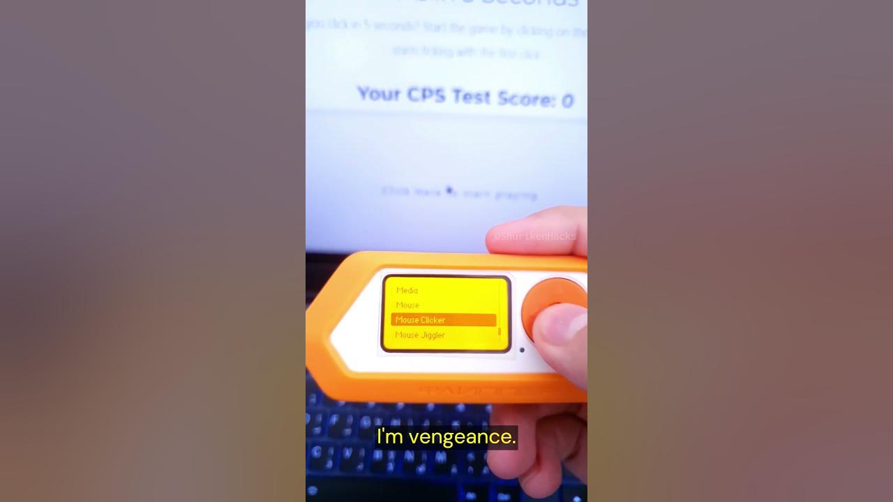 Mouse Click Speed Test