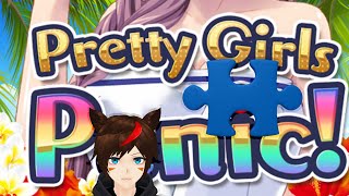 ENVTUBER Reviews Pretty Girl Panic Anime Waifu Puzzle Game With Good Vibes screenshot 4
