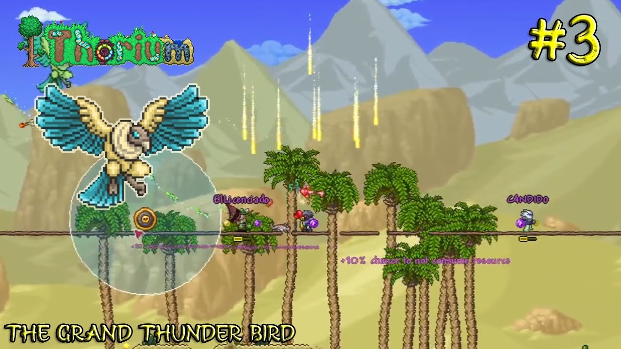 The Grand Thunder Bird El Primer Jefe De Thorium Mod Terraria The Jeg 3
