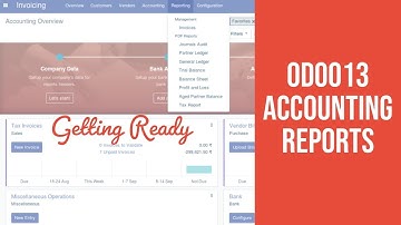 Odoo13 Accounting PDF Reports