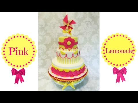 Making A Pink Lemonade Cake!