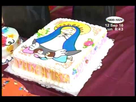 Con degustaciones de pasteles celebran el cumpleaños de la Virgen María -  YouTube