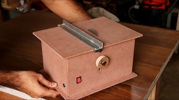How To Make Mini Table Saw || DIY Table Saw With Fence