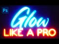 Photoshop 2021 Glowing Text Effect
