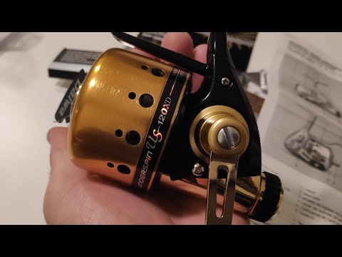 Daiwa Underspin XD 40 Trigger Reel Pre-Spooled 4lb/85 yards Ball