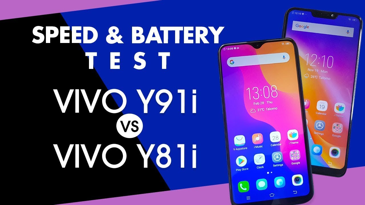 VIVO Y91i vs VIVO Y81i - SPEED AND BATTERY TEST